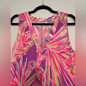 Lilly Pulitzer Amethyst Sunseekers Dress size large Amina Swing dress